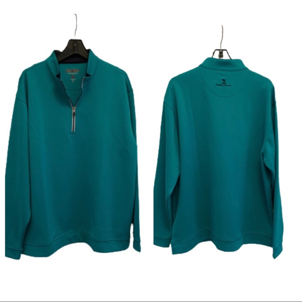 Pebble Beach Performance 1/4 zip jacket size XL
B336